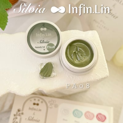 infin.Lin｜彩色甲油膠-午後庭院油畫膠（PA01-PA08）11